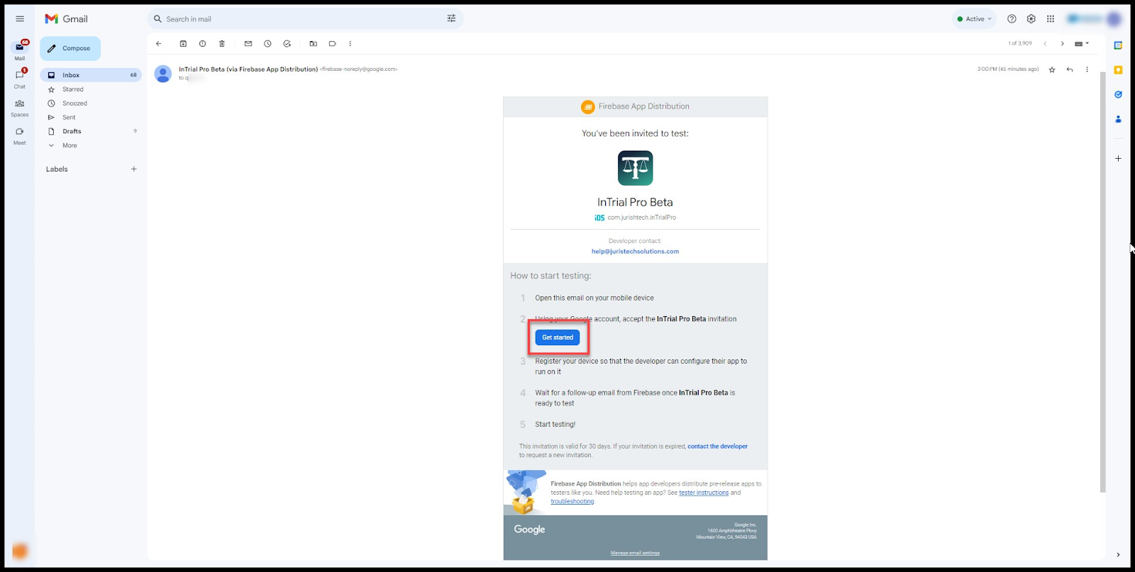 JurisTrial Installation Process - image 2