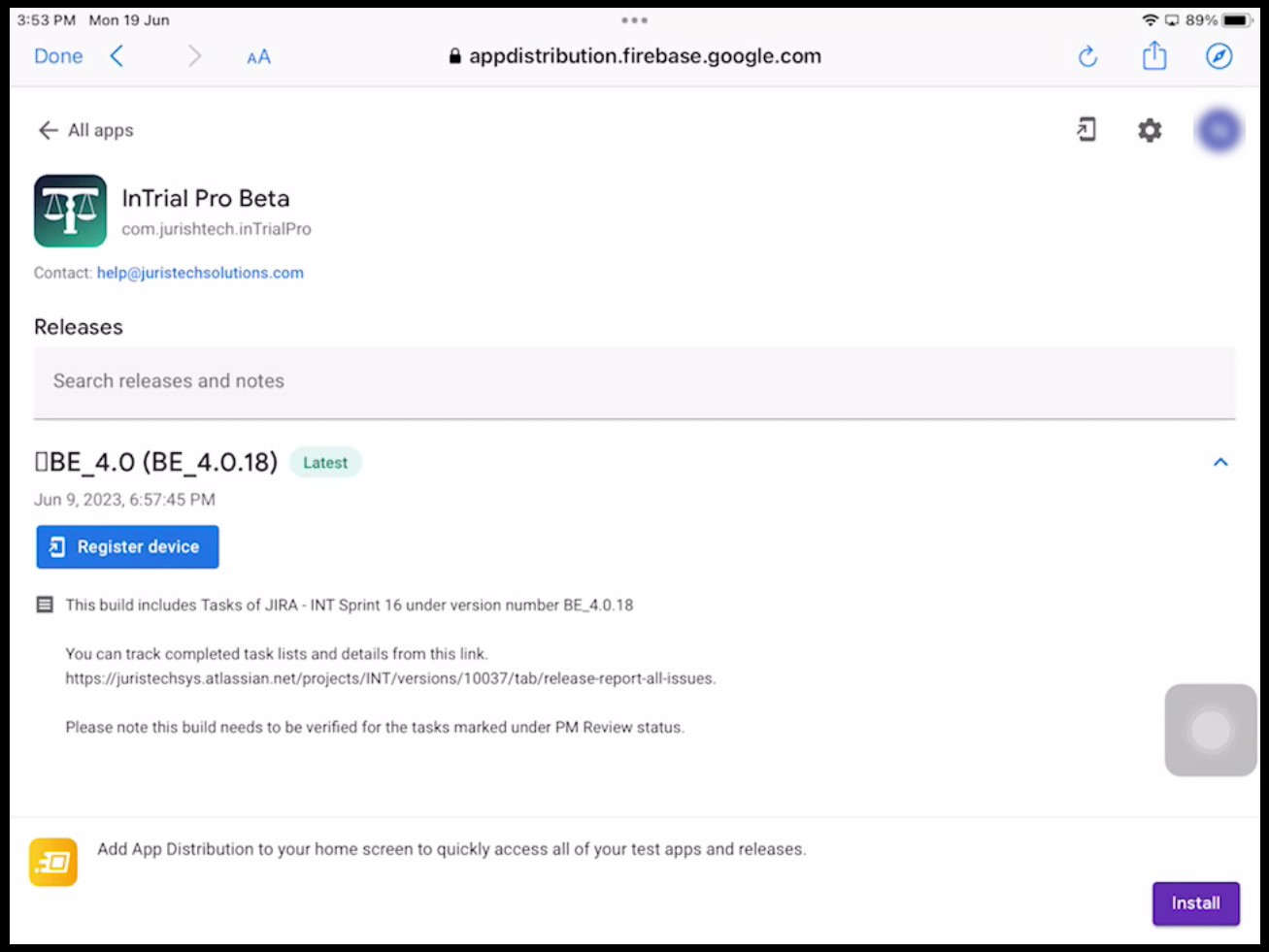 JurisTrial Installation Process - image 4