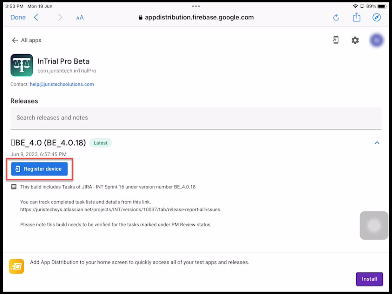 JurisTrial Installation Process - image 5