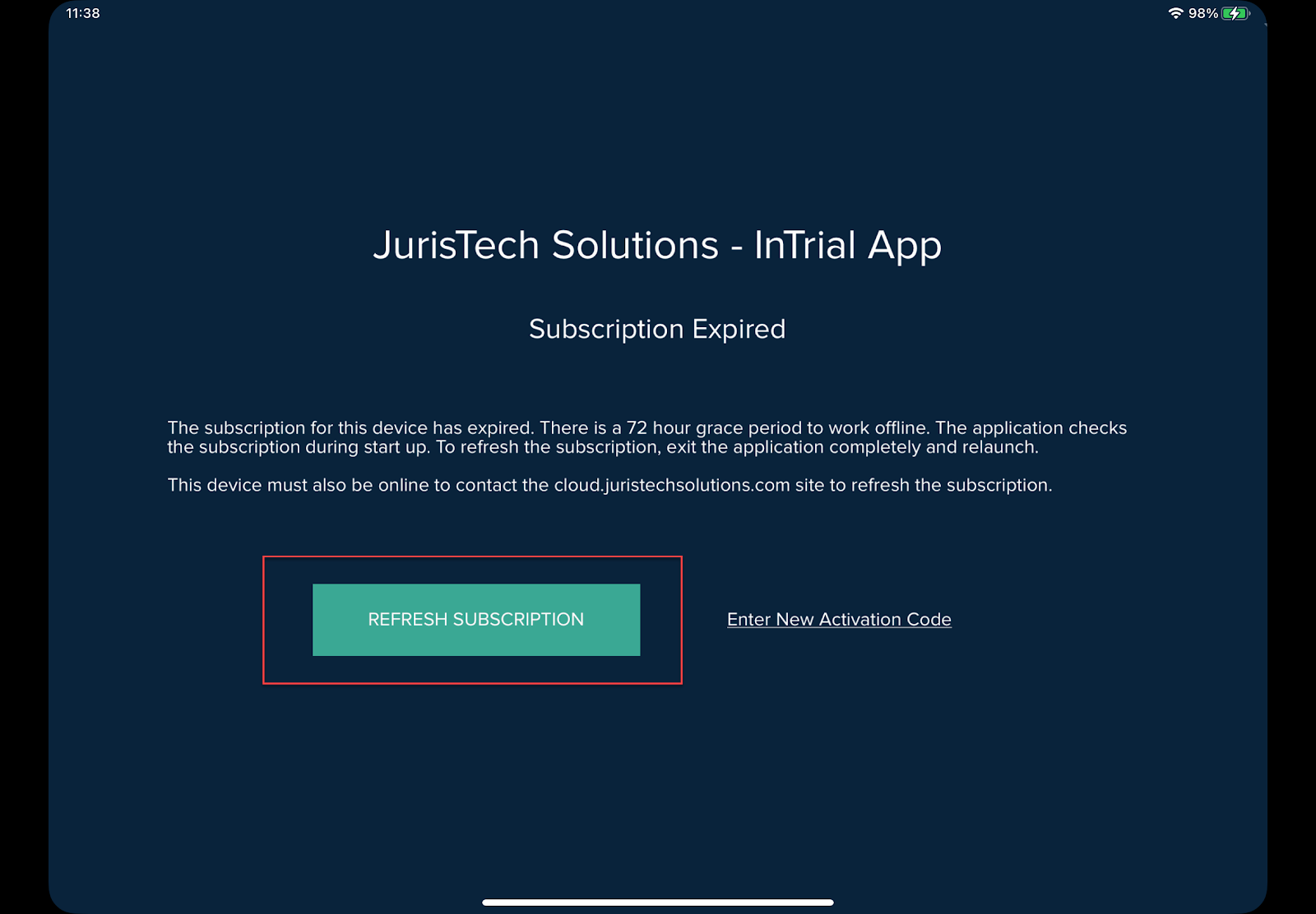 Subscription Timeout Period - image 3