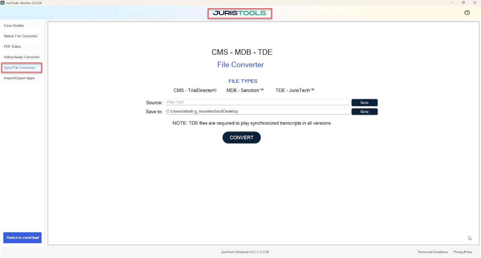 How do I upload depositions with synchronized transcripts - image 1