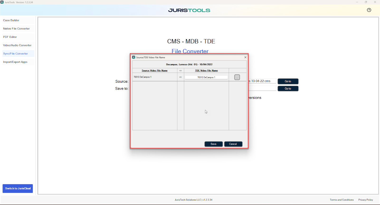 How do I upload depositions with synchronized transcripts - image 3